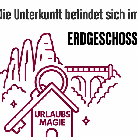 Apartament Urlaubsmagie - Steinpfad -mitten In Der Sebnitz