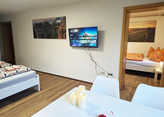 S3 - Urlaubsmagie - Fuer 4p Mitten Im Elbsandsteingebirge * Sebnitz